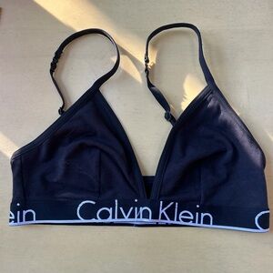 Calvin Klein Black and White Bralette